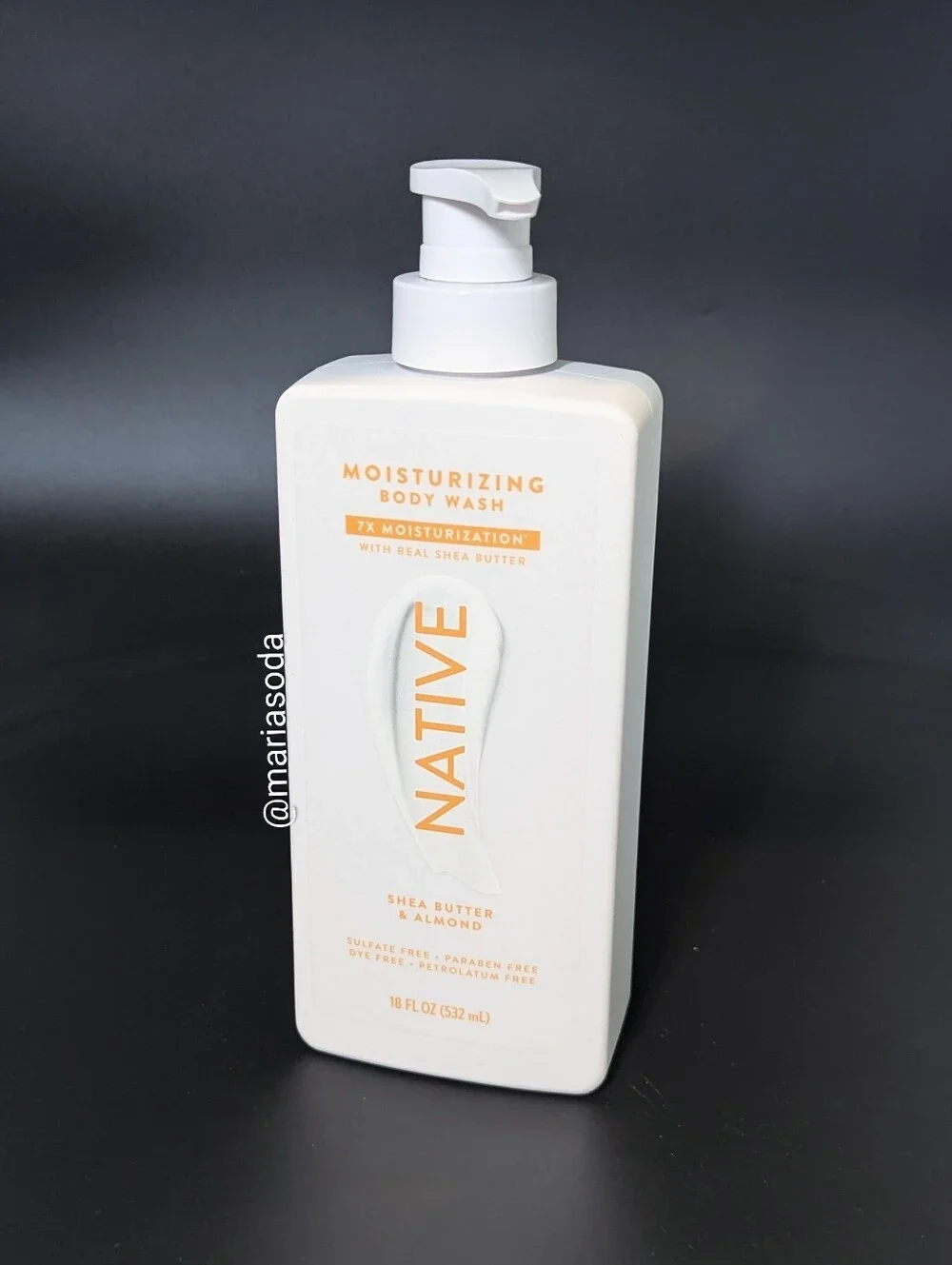 Discontinued Native Shea Butter and Almond Moisturizing Body Wash
